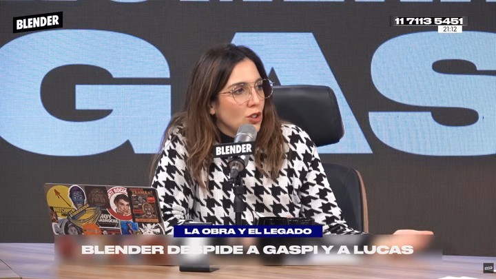 Fio Sargenti, en el especial. 