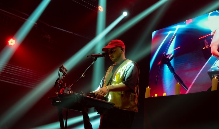 Dano en el último show que dio en Argentina. Foto: Diego Camps - Tercer ojjo.