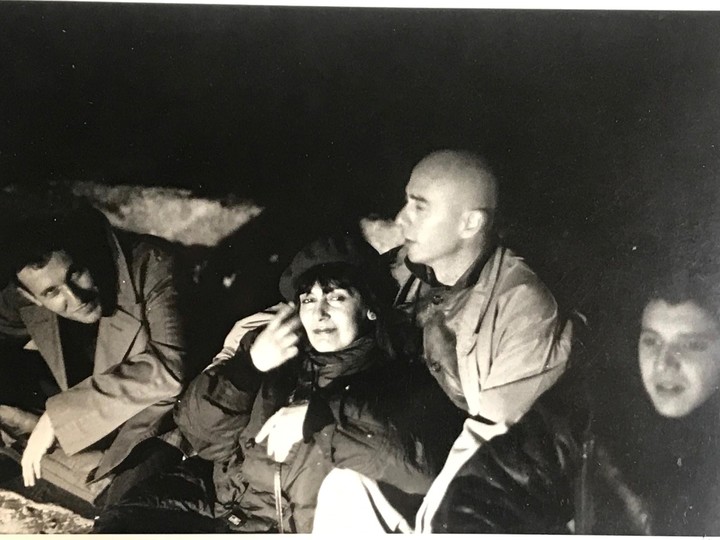 Skay, la 'Negra' Poli y el Indio, en los buenos viejos tiempos. Foto: Archivo Clarín