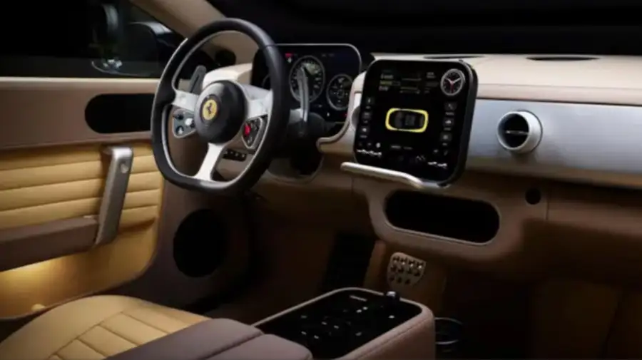 Ferrari presenta su primer superdeportivo 100% eléctrico