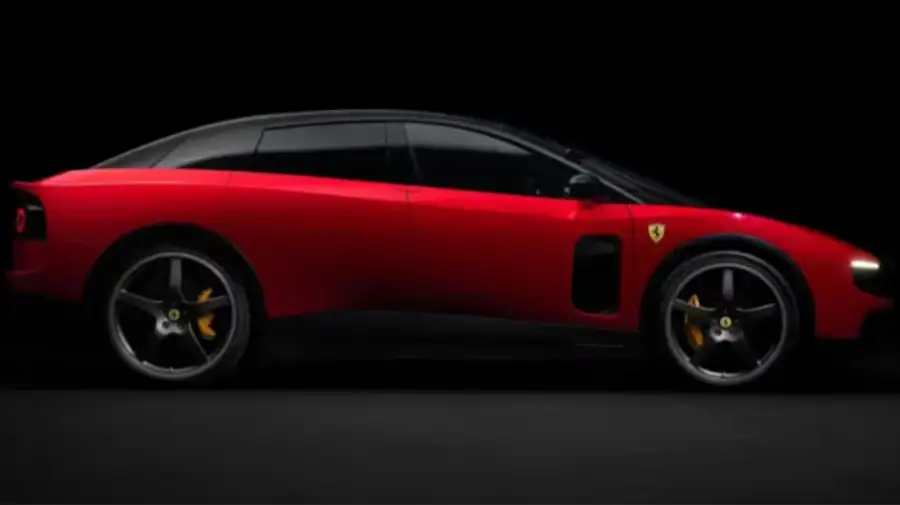 Ferrari presenta su primer superdeportivo 100% eléctrico