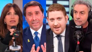 Los duros mensajes de Eduardo Feinmann, Jonatan Viale y Luis Majul contra Florencia Peña
