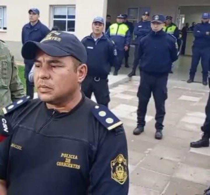 El comisario Maciel.